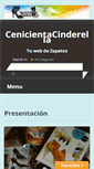 Mobile Screenshot of cenicientacinderella.com